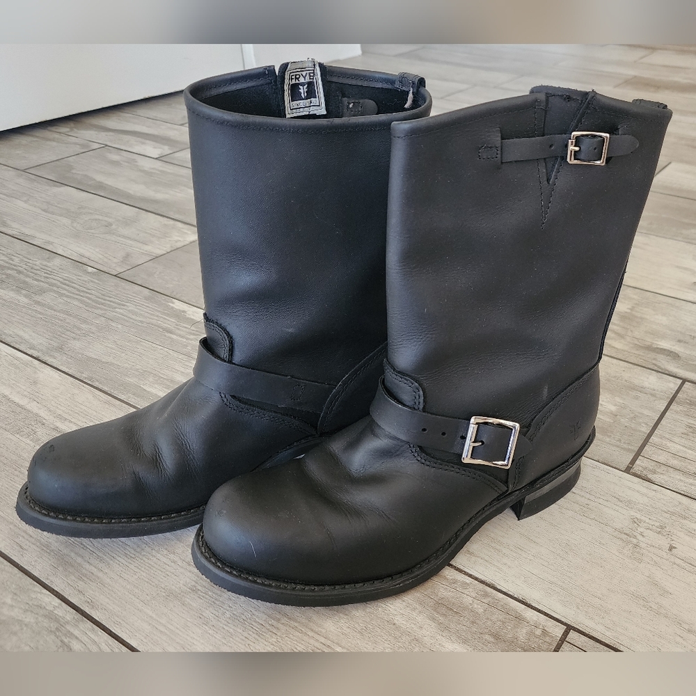 Frye Women's 12R Engineer Boots Size 11 Used